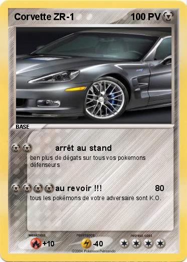 Pokemon Corvette ZR-1