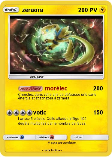 Pokemon zeraora