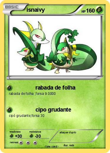 Pokemon isnaivy