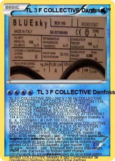Pokemon TL 3 F COLLECTIVE Danfoss ™