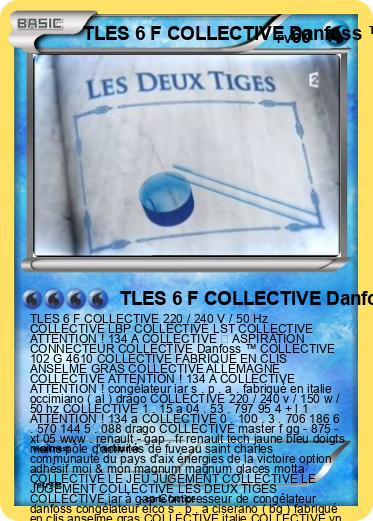 Pokemon TLES 6 F COLLECTIVE Danfoss ™
