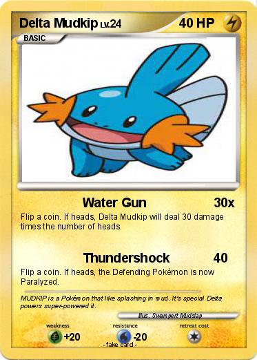 Pokemon Delta Mudkip