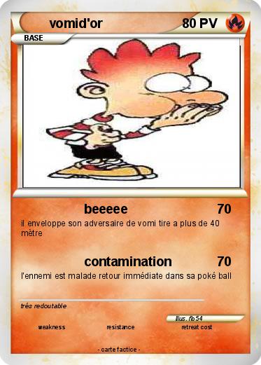 Pokemon vomid'or