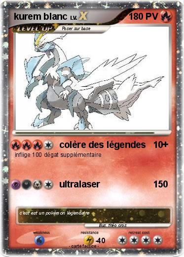 Pokemon kurem blanc