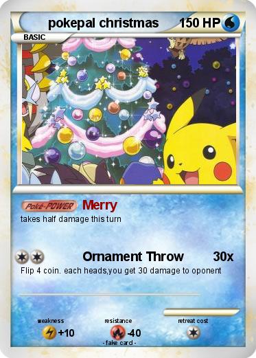 Pokemon pokepal christmas