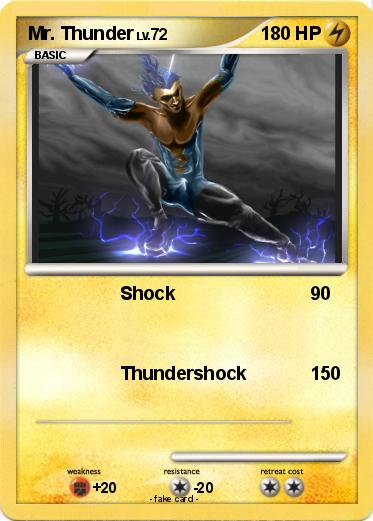 Pokemon Mr. Thunder