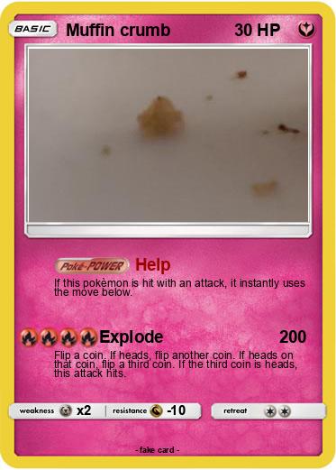Pokemon Muffin crumb