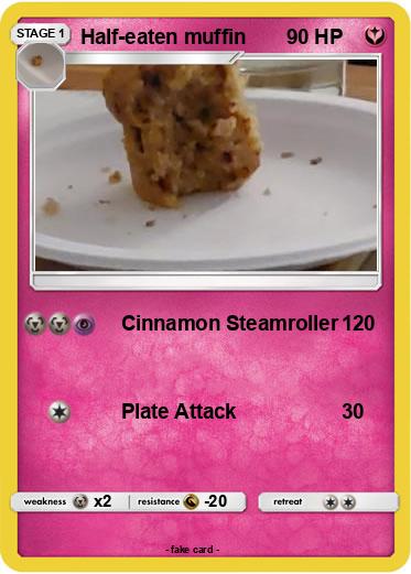 Pokemon Half-eaten muffin