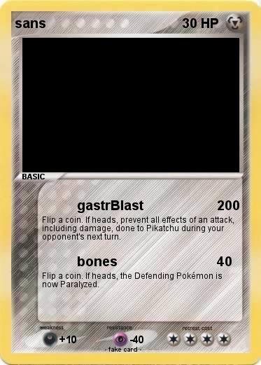Pokemon sans