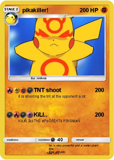 Pokemon pikakiller!