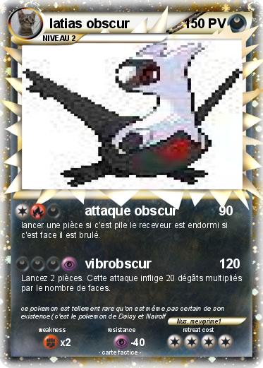 Pokemon latias obscur