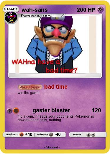 Pokemon wah-sans