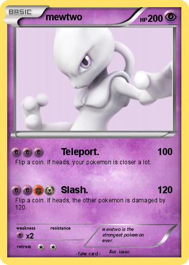 Pokemon mewtwo