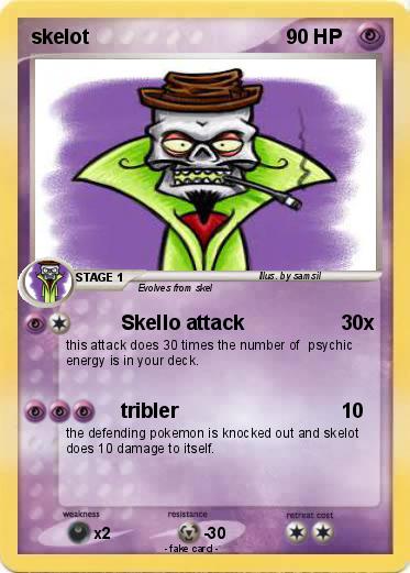 Pokemon skelot
