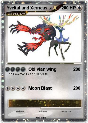 Pokemon Yveltal and Xerneas