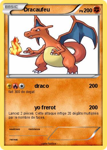 Pokemon Dracaufeu