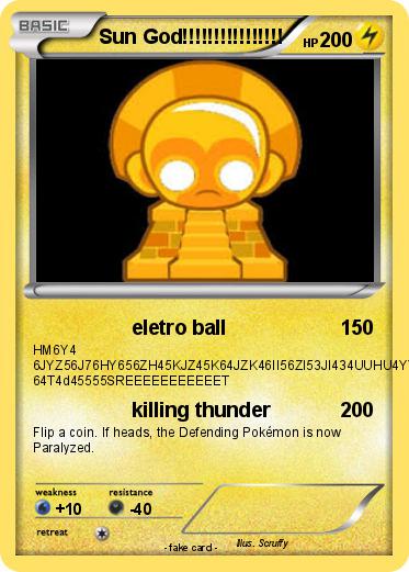 Pokemon Sun God!!!!!!!!!!!!!!!!