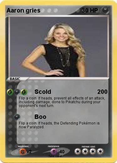 Pokemon Aaron gries