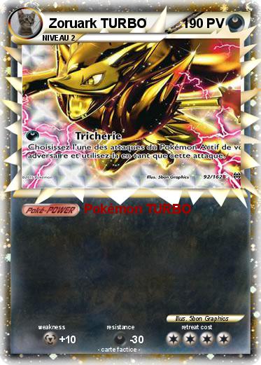 Pokemon Zoruark TURBO