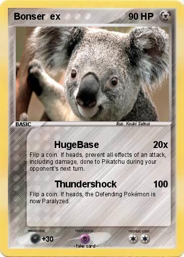 Pokemon Bonser  ex