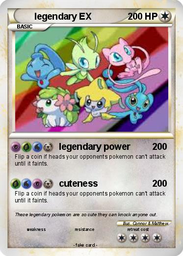 Pokemon legendary EX