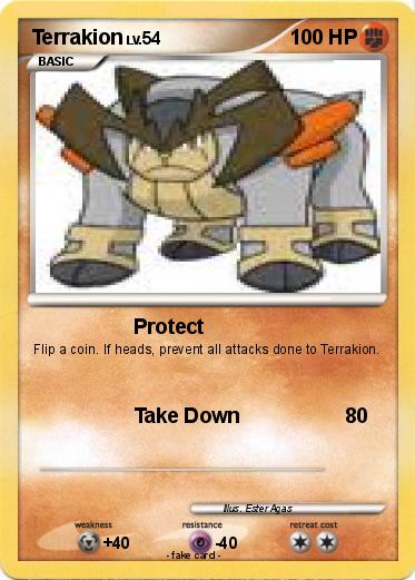 Pokemon Terrakion