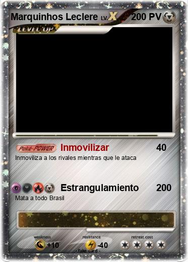 Pokemon Marquinhos Leclere