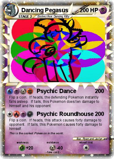 Pokemon Dancing Pegasus