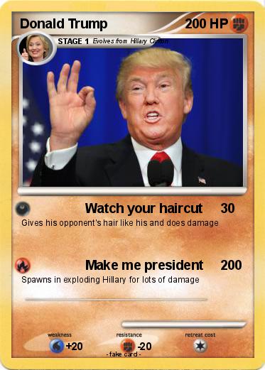 Pokemon Donald Trump