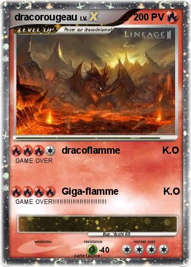 Pokemon dracorougeau