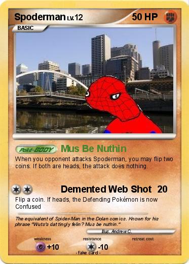 Pokemon Spoderman