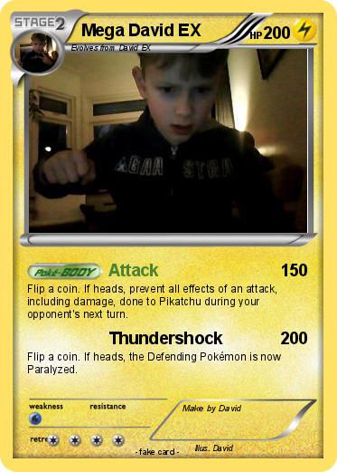 Pokemon Mega David EX