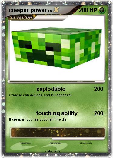 Pokemon creeper power
