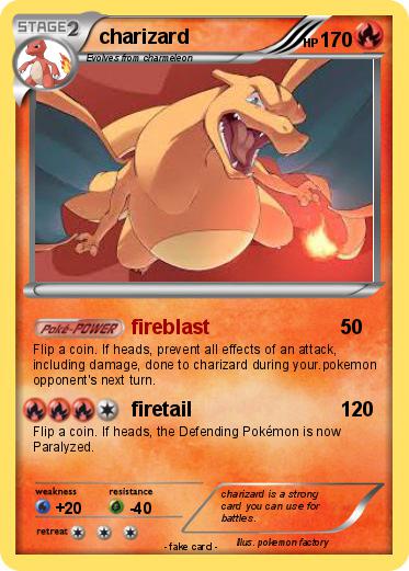 Pokemon charizard