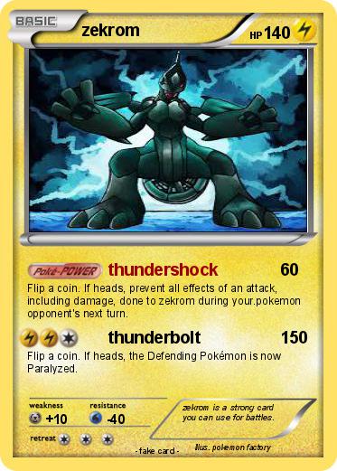 Pokemon zekrom