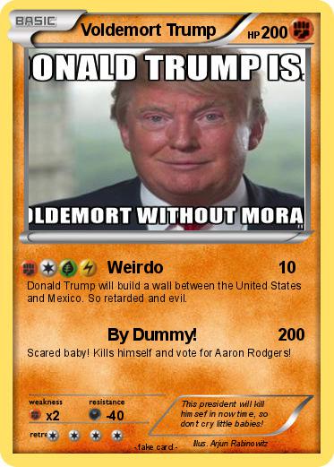 Pokemon Voldemort Trump