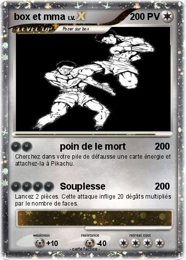 Pokemon box et mma