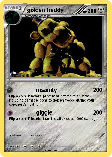 Pokemon golden freddy