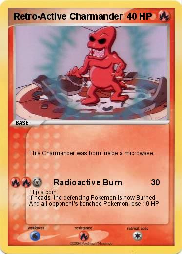 Pokemon Retro-Active Charmander