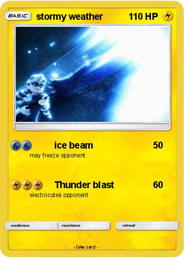 Pokemon stormy weather