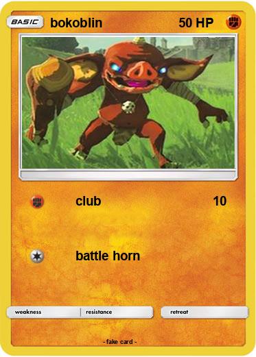 Pokemon bokoblin