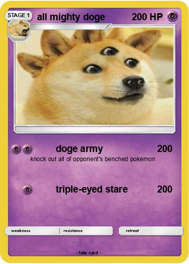 Pokemon all mighty doge