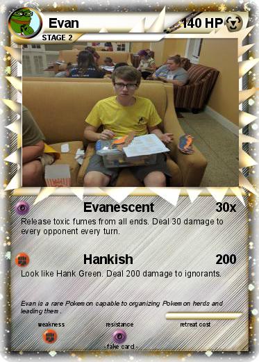 Pokemon Evan