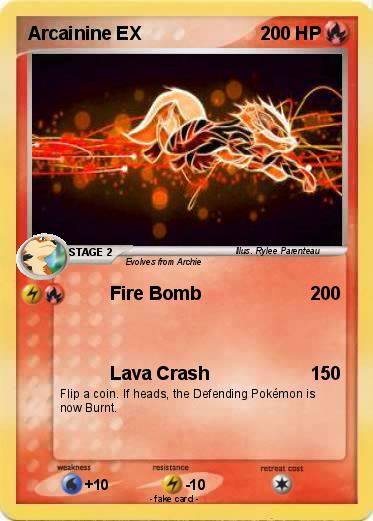 Pokemon Arcainine EX