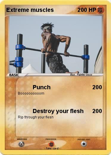 Pokemon Extreme muscles