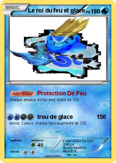 Pokemon Le roi du feu et glace