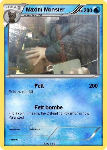 Pokemon Maxim Monster