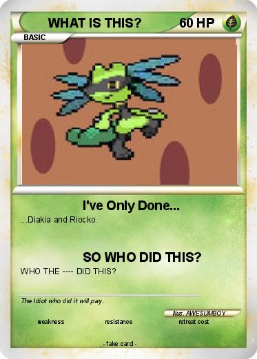 Pokemon WHAT IS THIS?