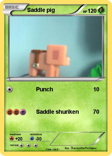 Pokemon Saddle pig