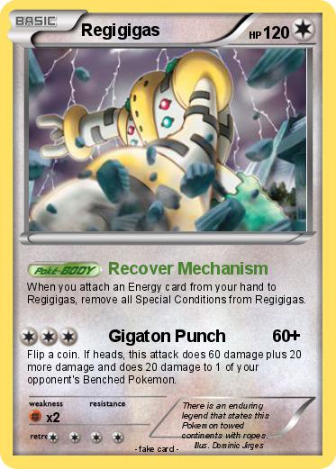 Pokemon Regigigas